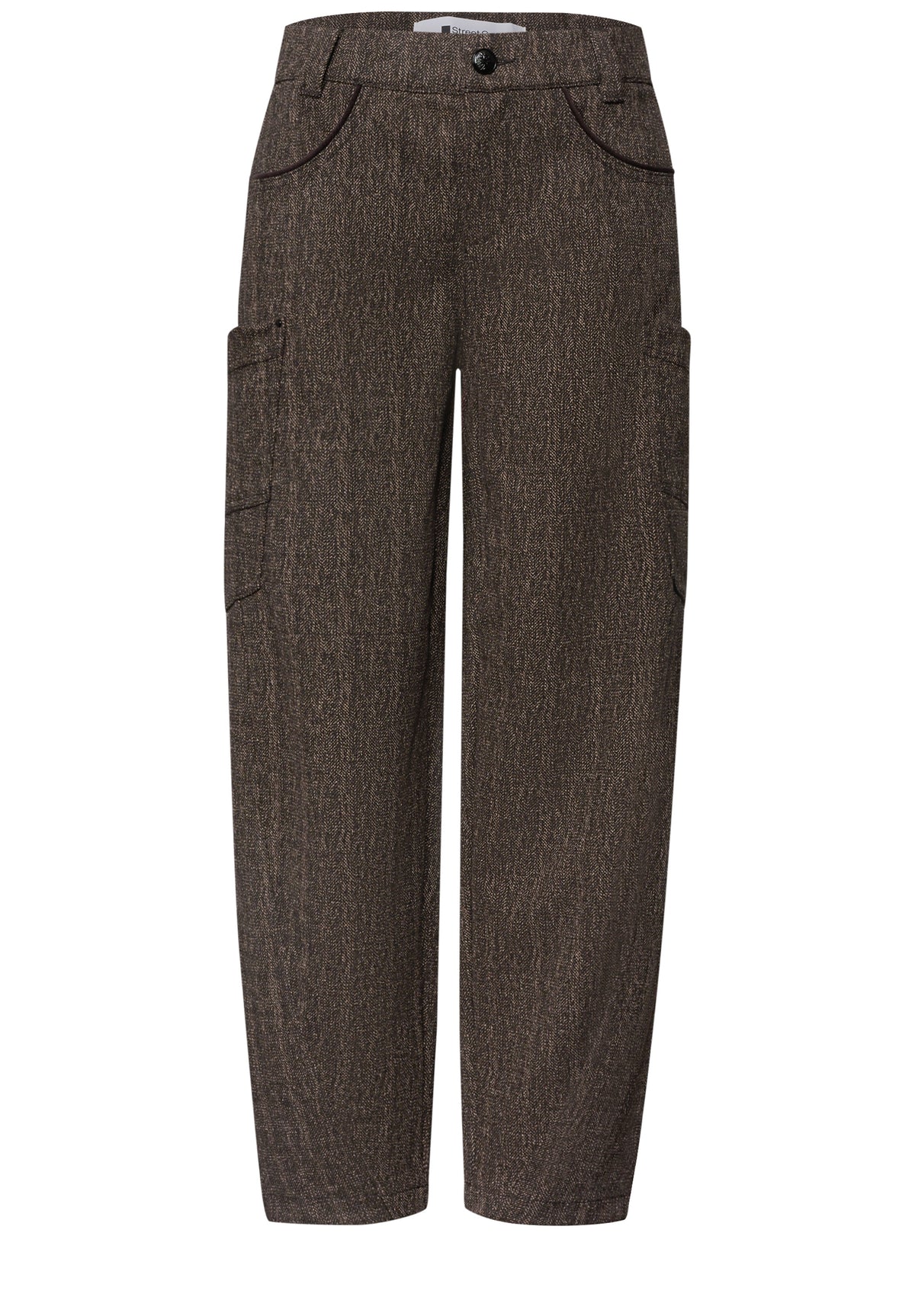 Barrel Leg Hose im Cargo-Look von Street One