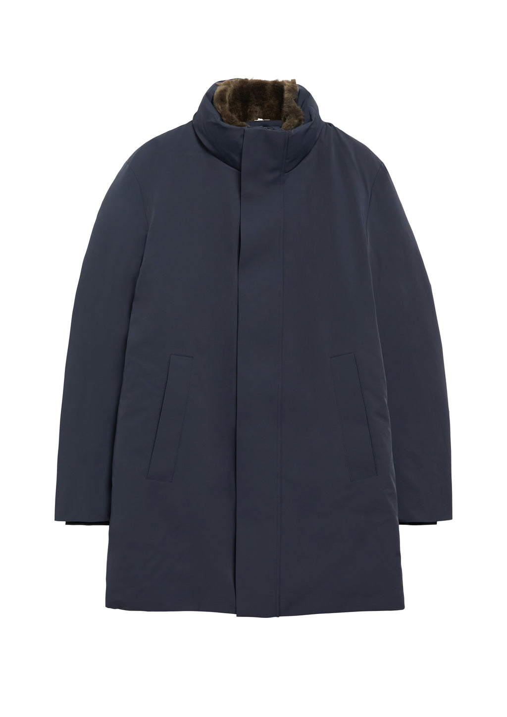 Halblanger Parka mit Webpelzkragen von s.Oliver BLACK LABEL