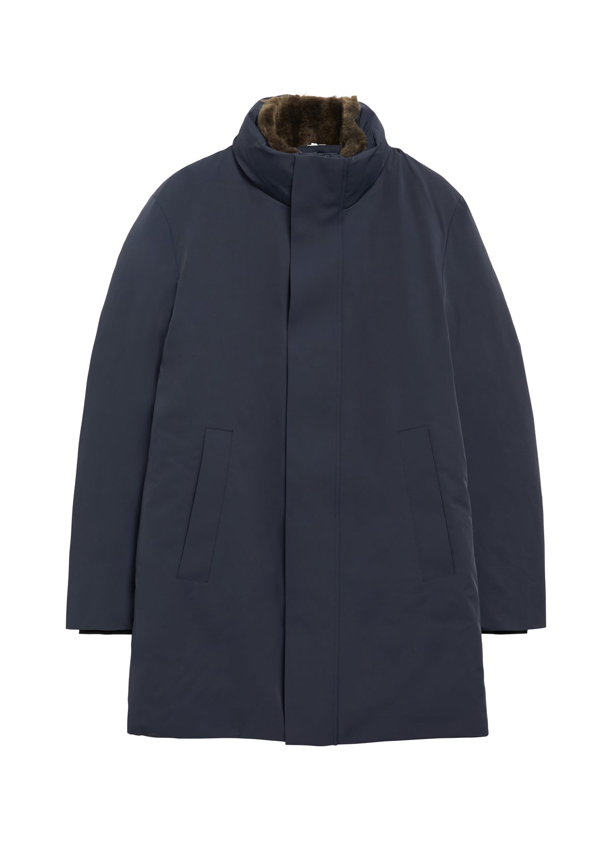 Halblanger Parka mit Webpelzkragen von s.Oliver BLACK LABEL