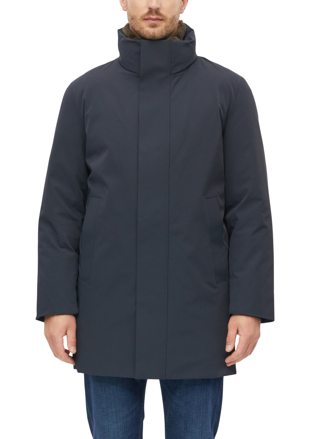 Halblanger Parka mit Webpelzkragen von s.Oliver BLACK LABEL