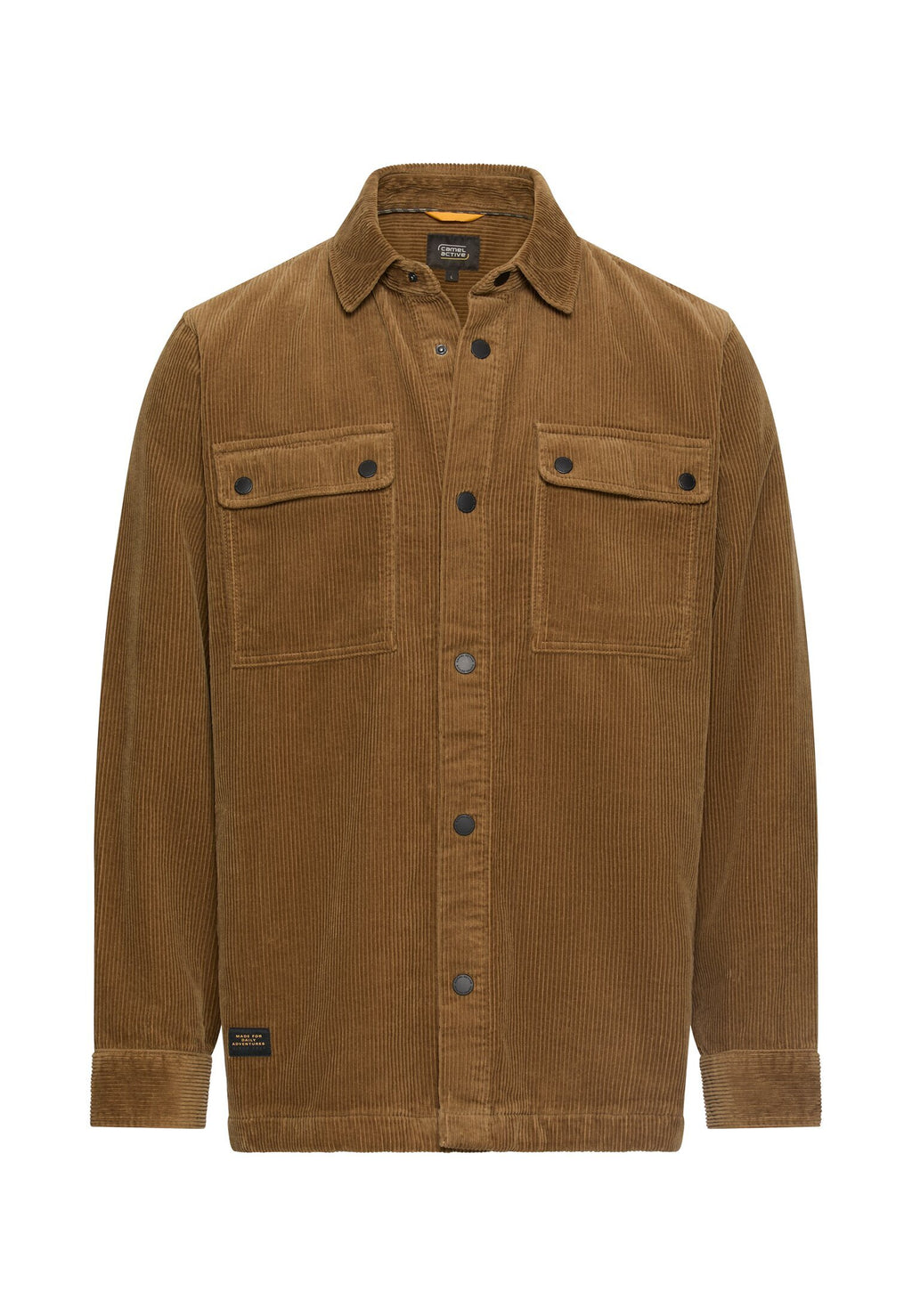 Cord-Overshirt aus reiner Baumwolle von camel active
