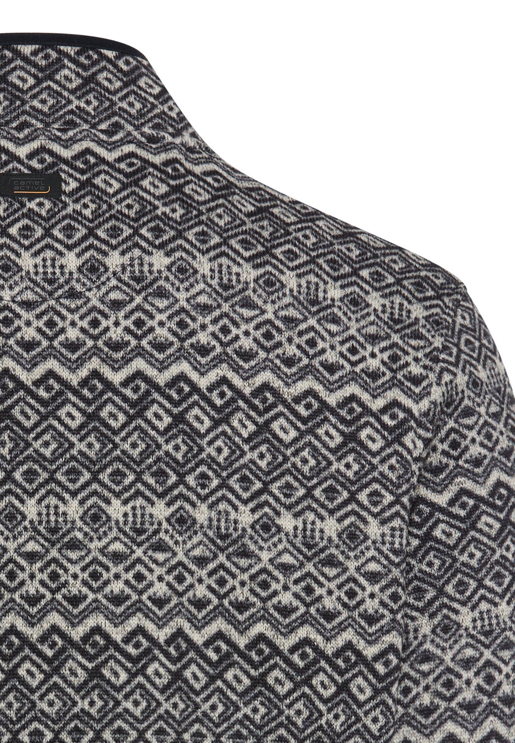 Fleece-Strickjacke mit Reißverschluss von camel active