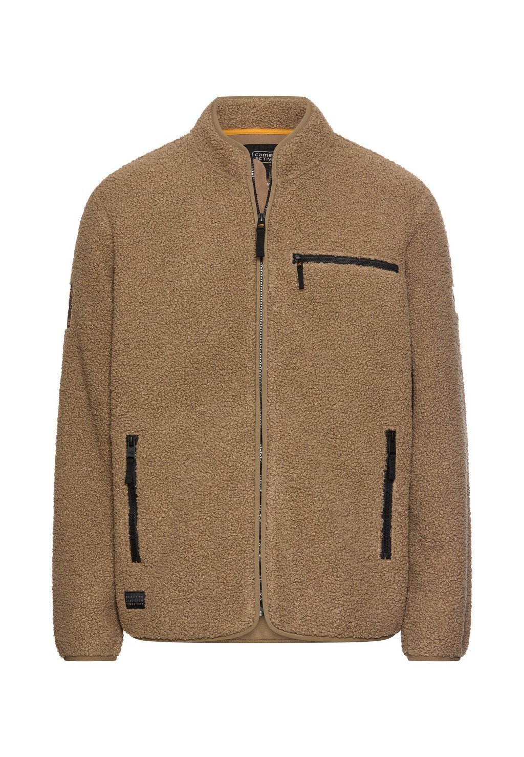 Fleecejacke mit Reißverschlusstaschen von camel active
