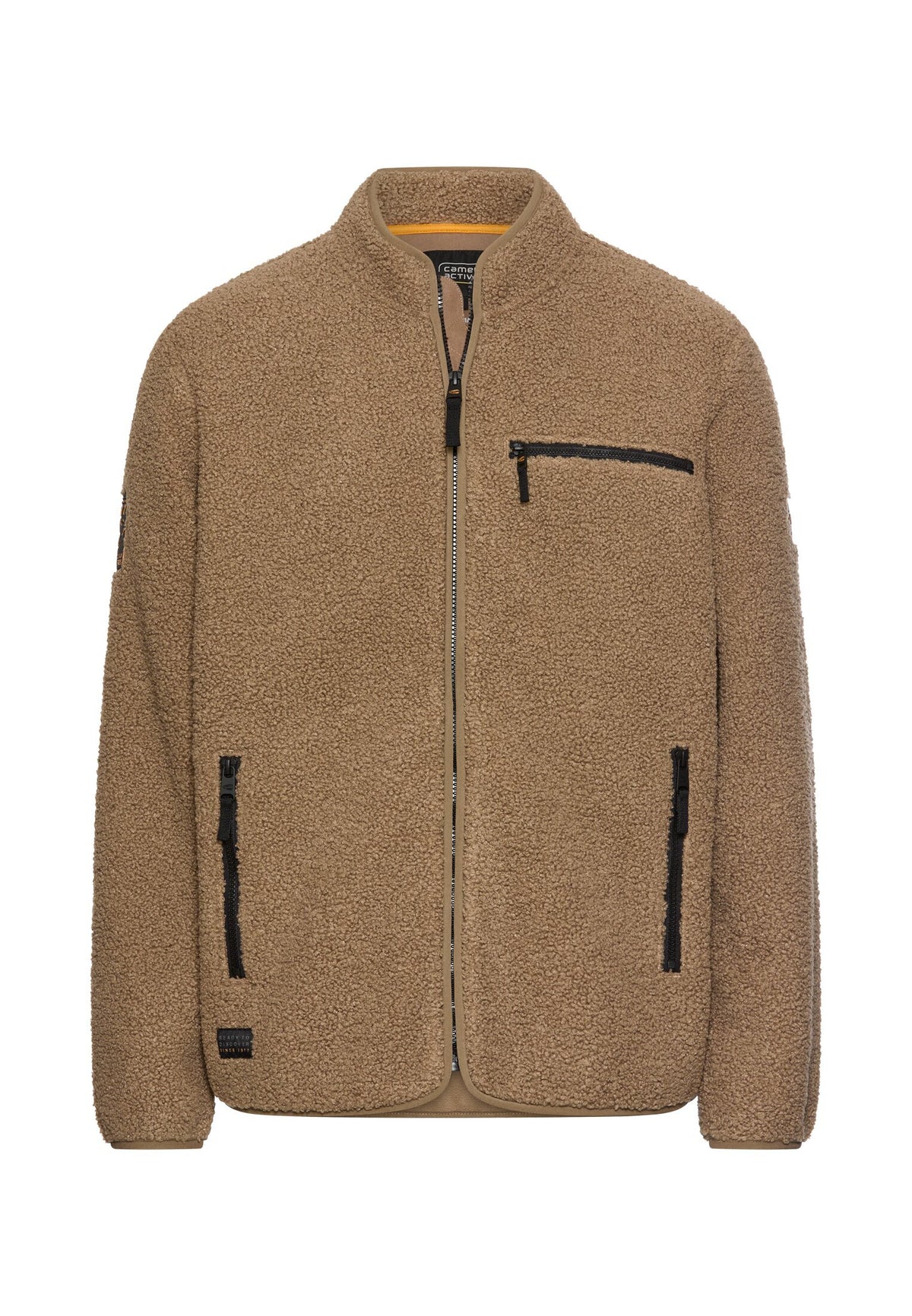 Fleecejacke mit Reißverschlusstaschen von camel active