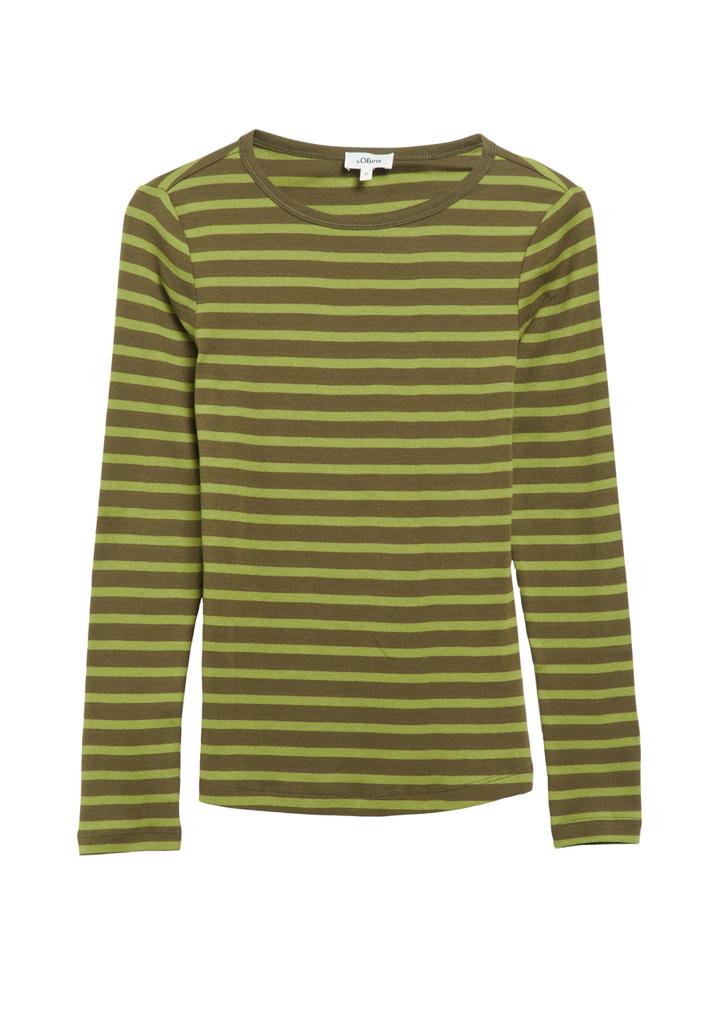 Gestreiftes Longsleeve im Slim Fit von s.Oliver