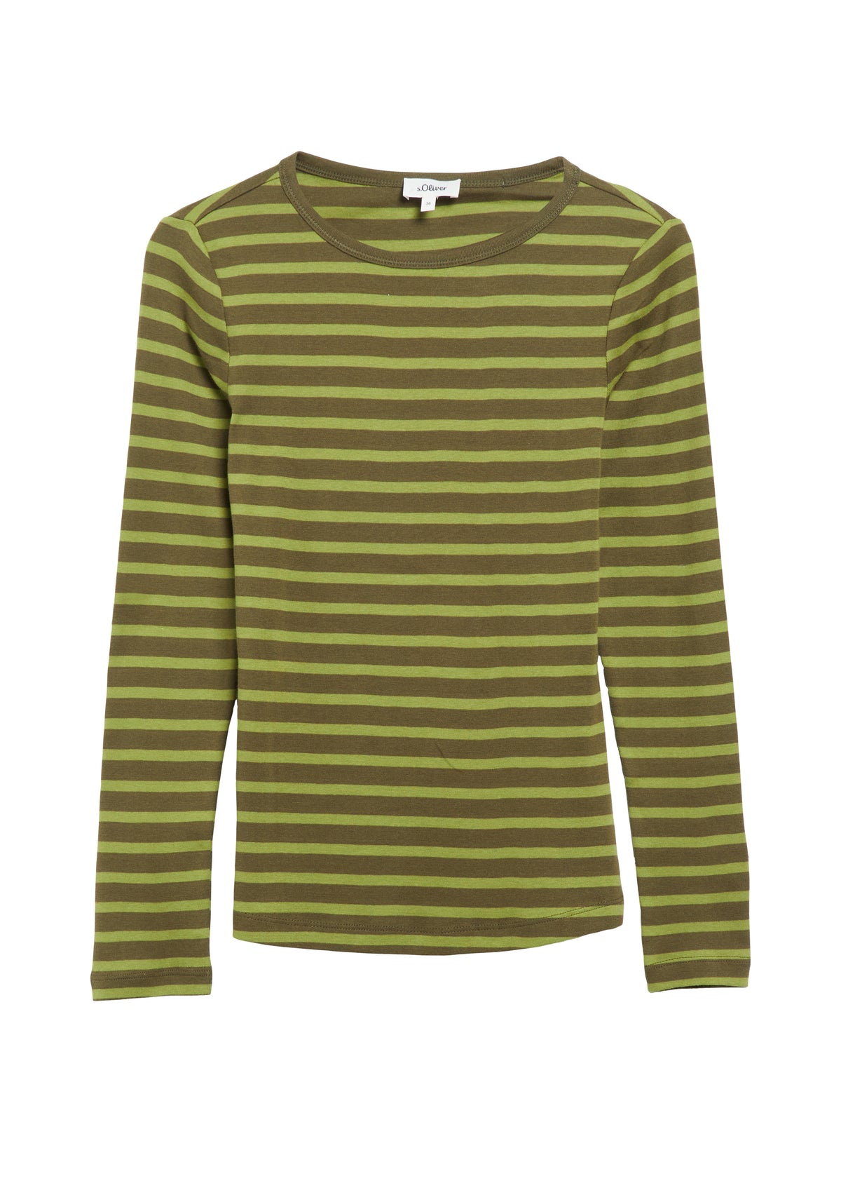 Gestreiftes Longsleeve im Slim Fit von s.Oliver