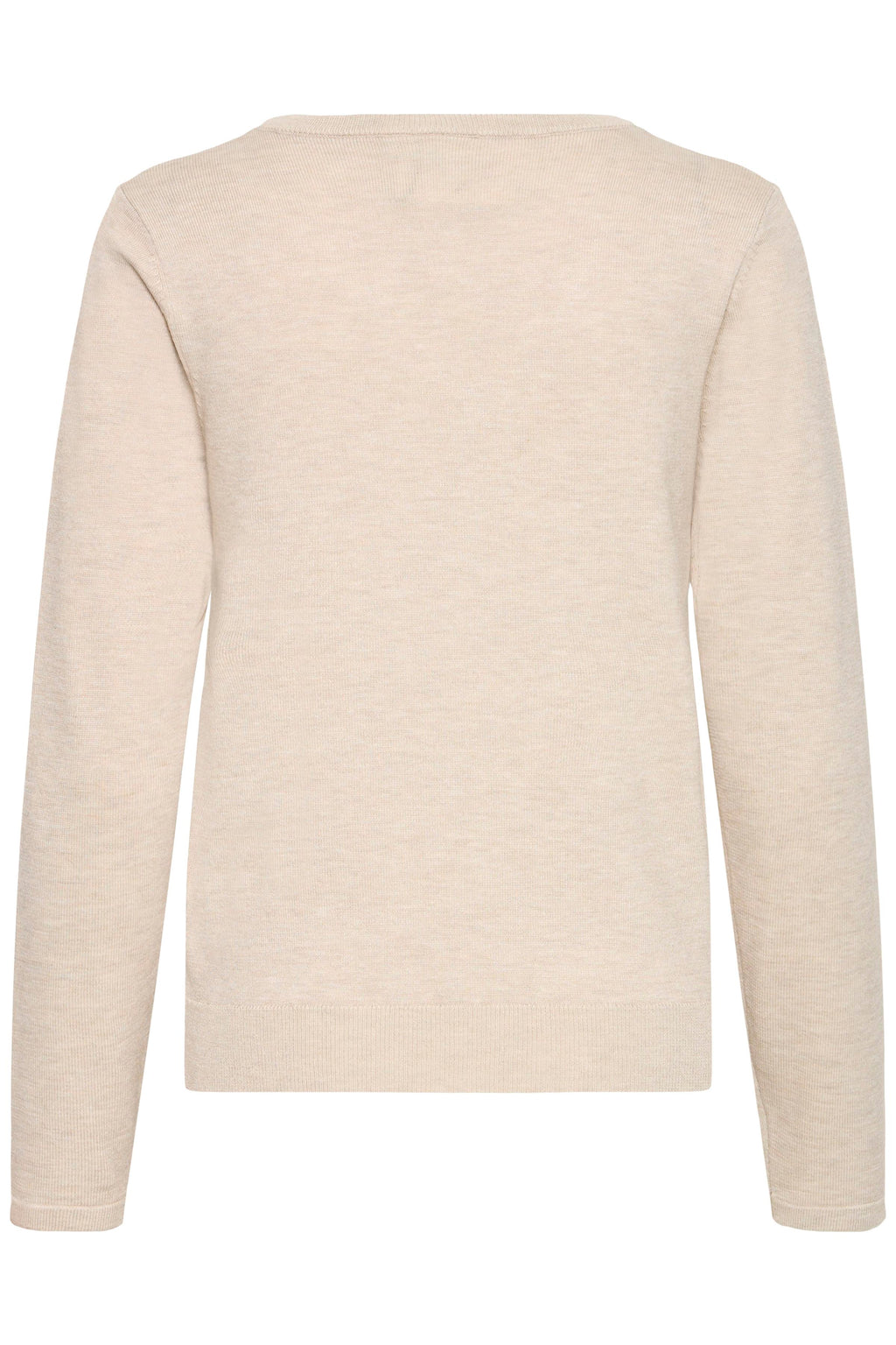 Feinstrick-Pullover mit V-Ausschnitt von ICHI