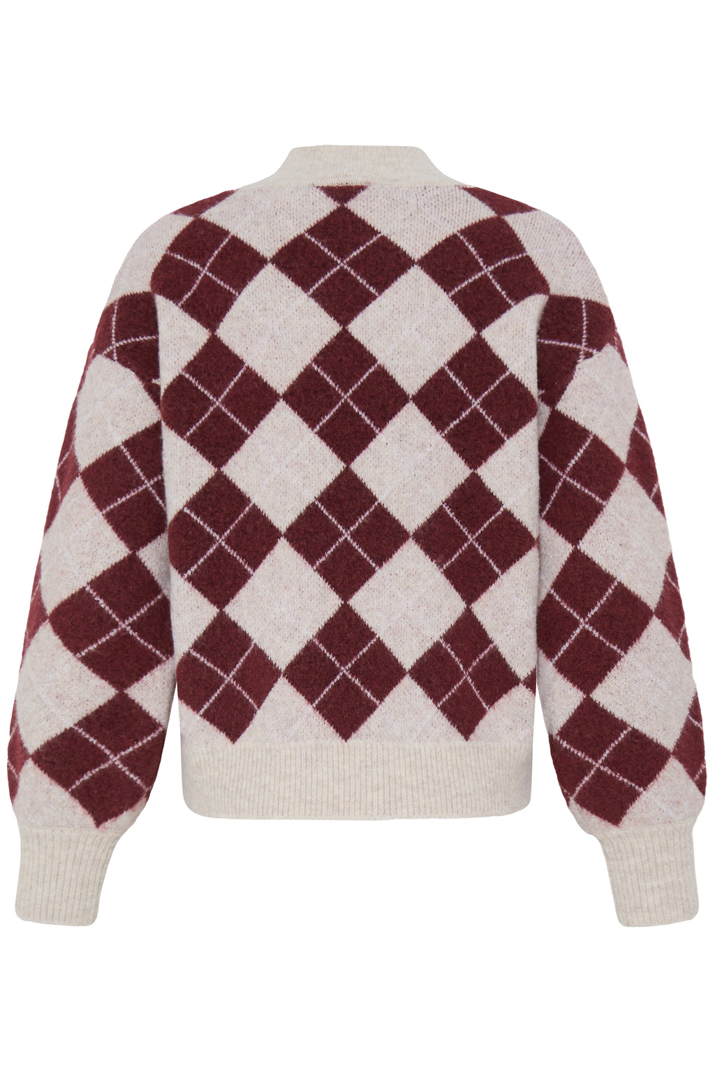 Strickpullover Edeen mit Rautenmuster von ICHI