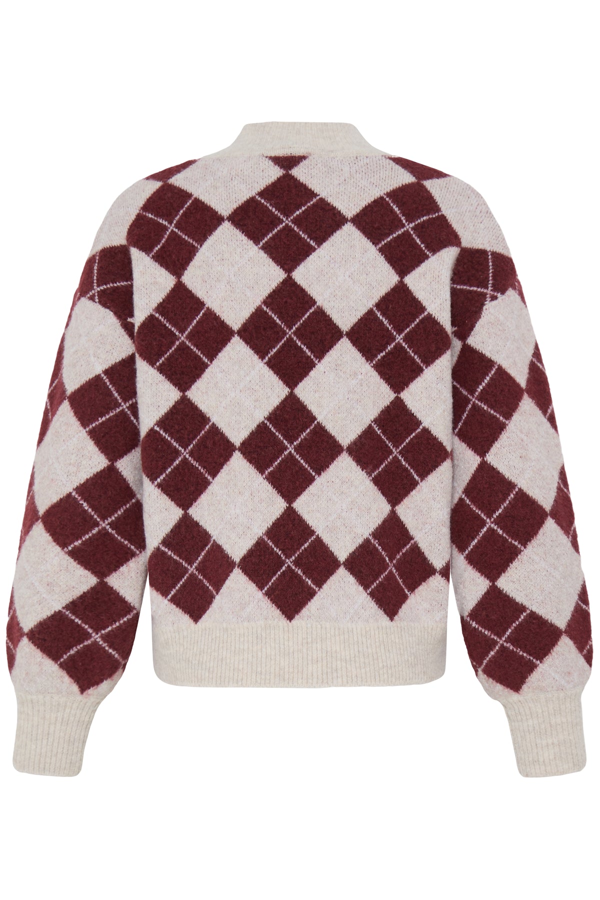Strickpullover Edeen mit Rautenmuster von ICHI