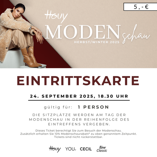 Tickets Modenschau HW2025