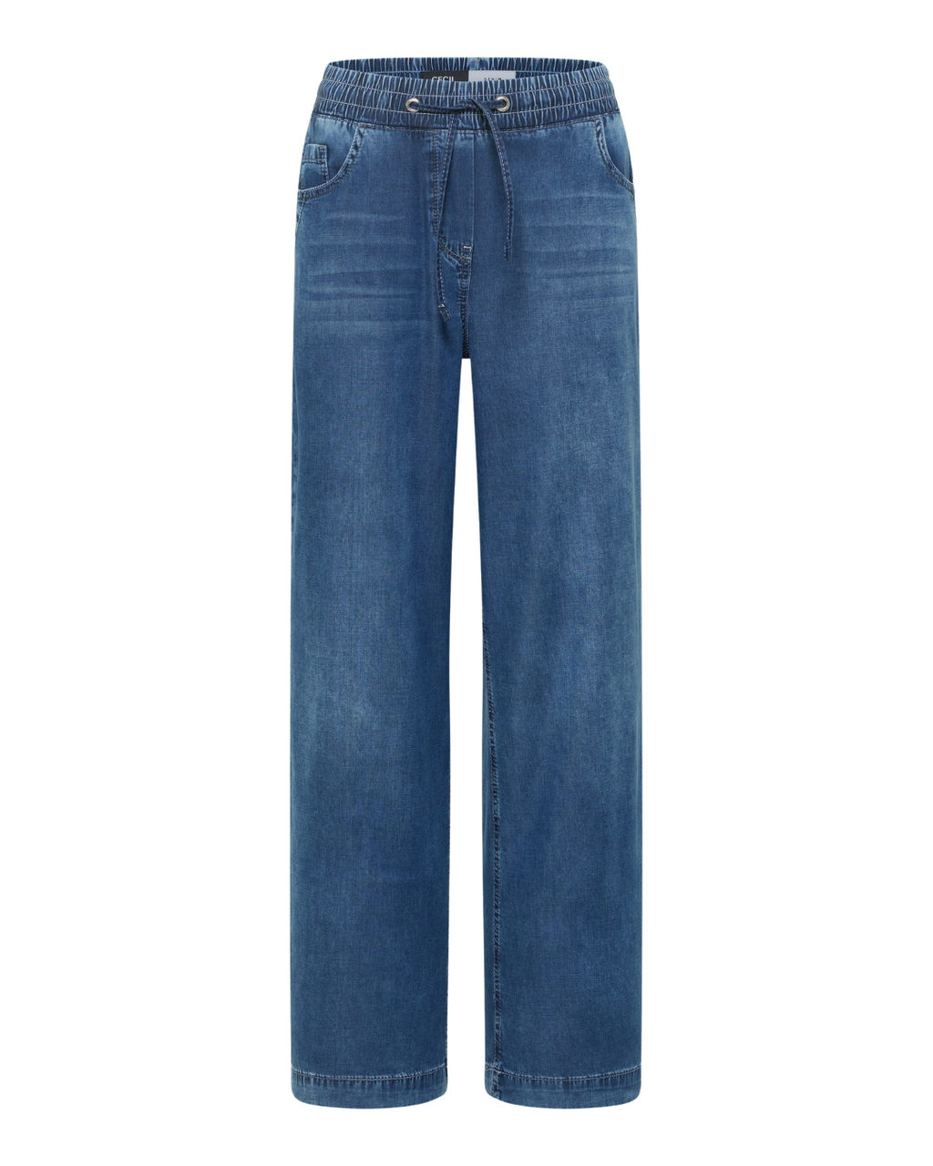 High Waist Wide Leg Jeans im Loose Fit