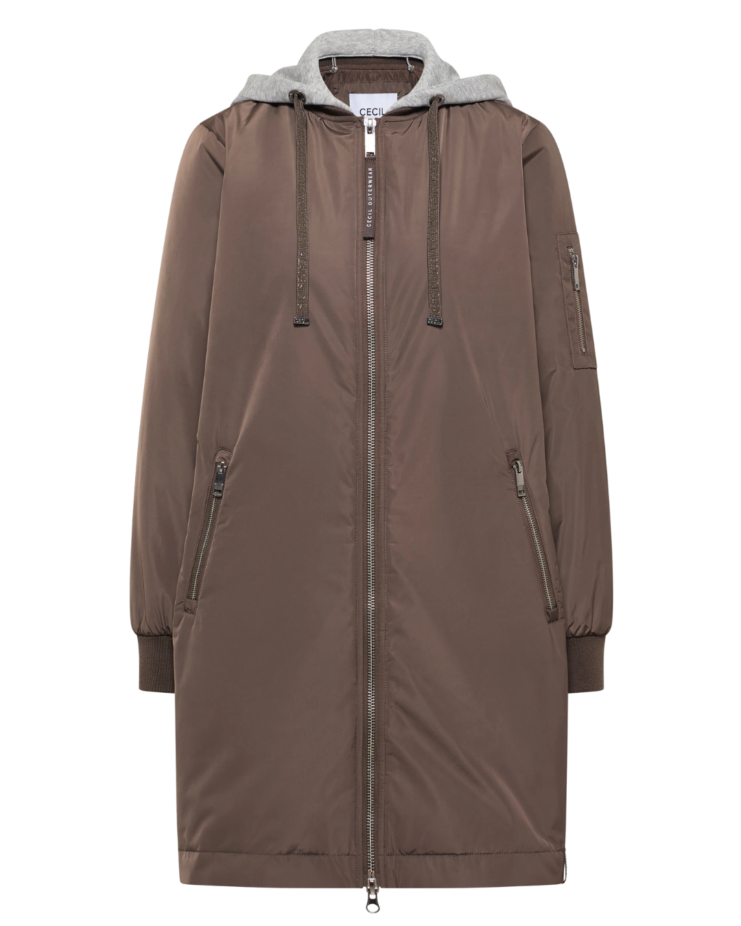 Langer Blouson