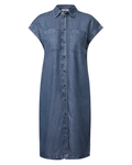 Denim Look Lyocell Kleid