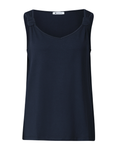 Top mit V-Neck und Knotendetail