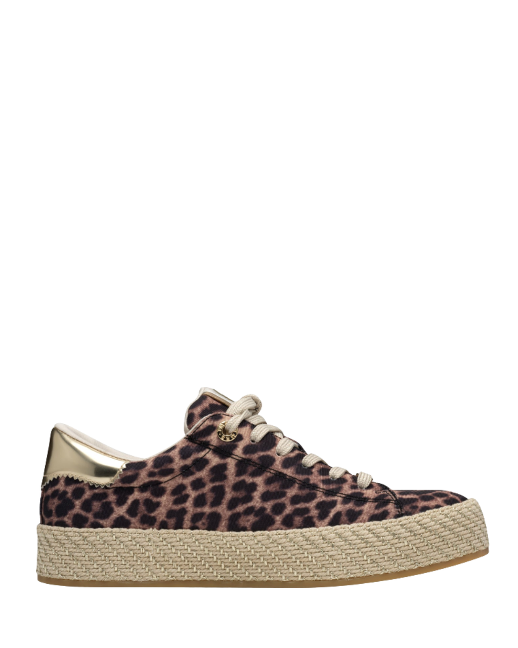 Espadrille-Sneaker mit Schnürung